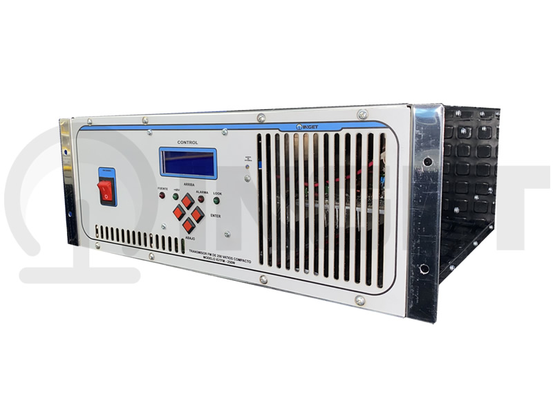 Transmisor FM Digital Compacto de 250 vatios 